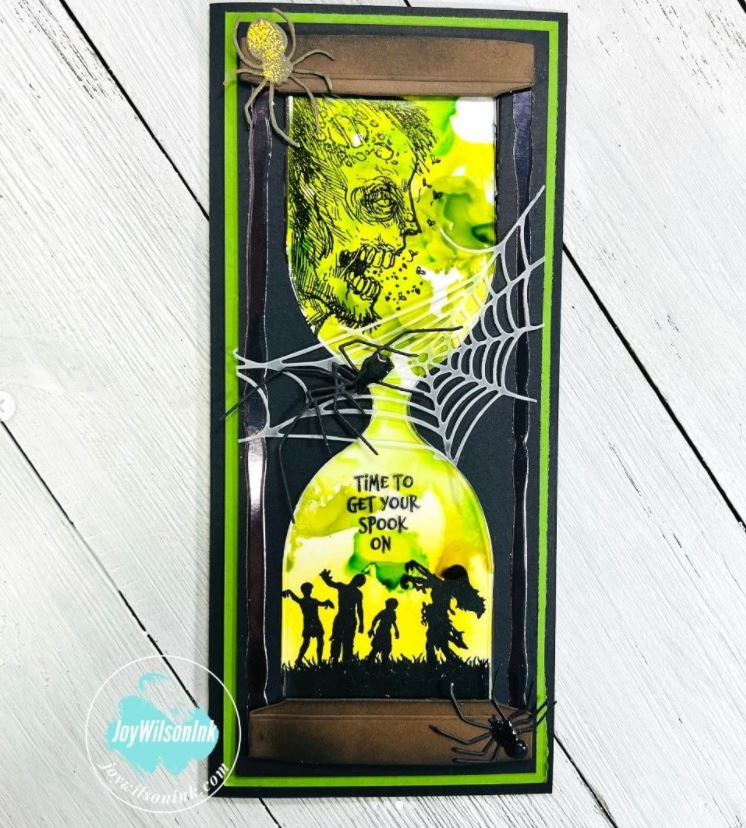 Zombie Party Clear Stamps - Whimsy Stamps