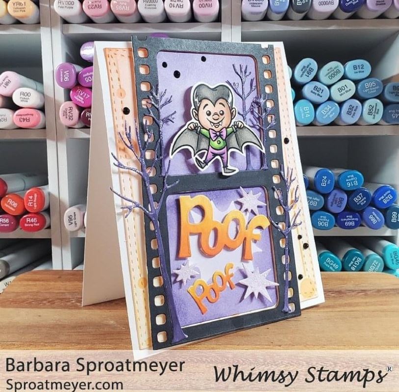 **NEW Poof! Word Die Set - Whimsy Stamps