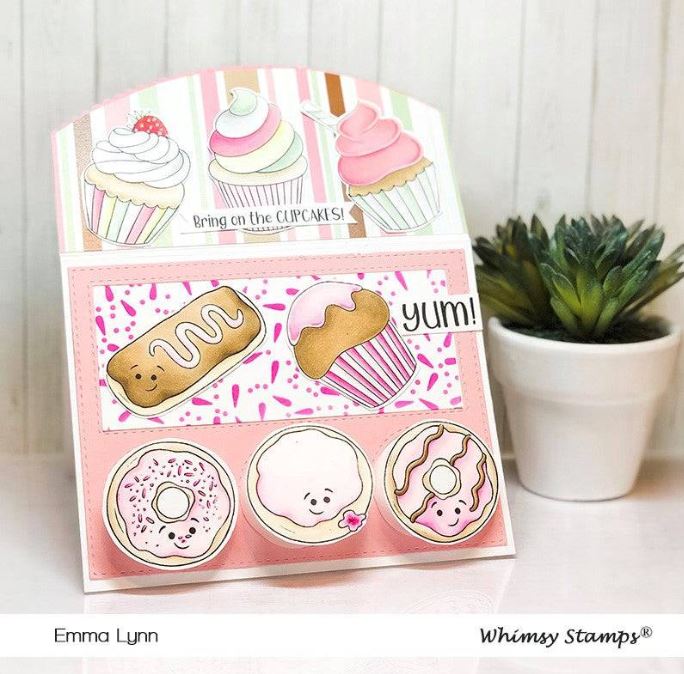 Calories Schmalories Clear Stamps - Whimsy Stamps