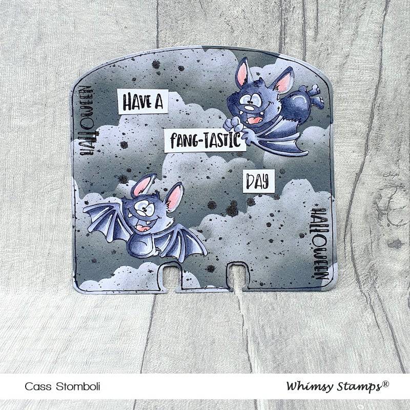 Going Batty Clear Stamps - Whimsy Stamps