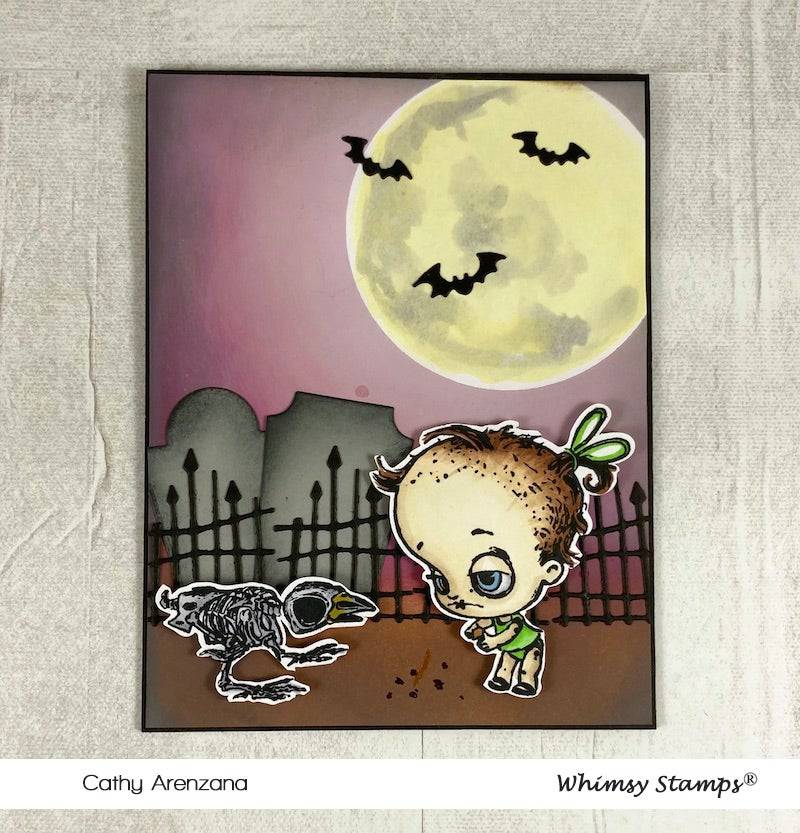 Dead Dolly Clear Stamps - Whimsy Stamps