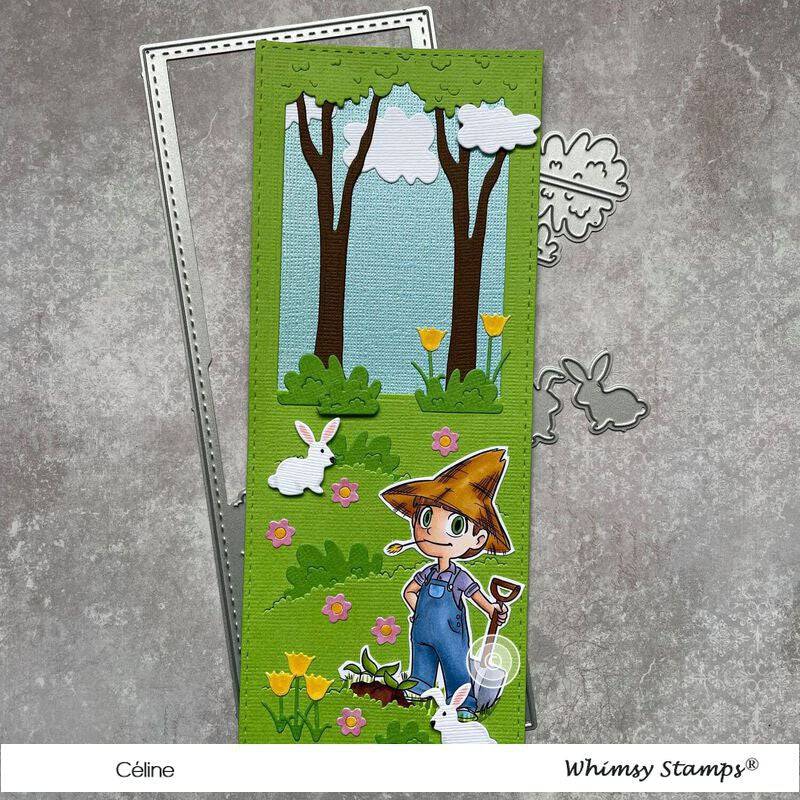 Farmer Tobie - Digital Stamp - Whimsy Stamps