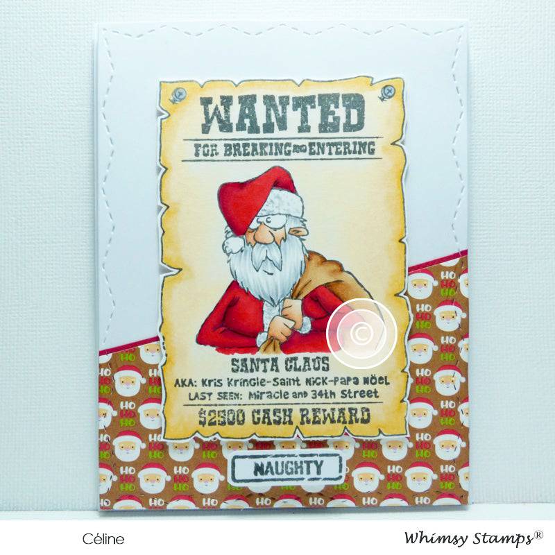 Christmas Convicts Clear Stamps - Whimsy Stamps