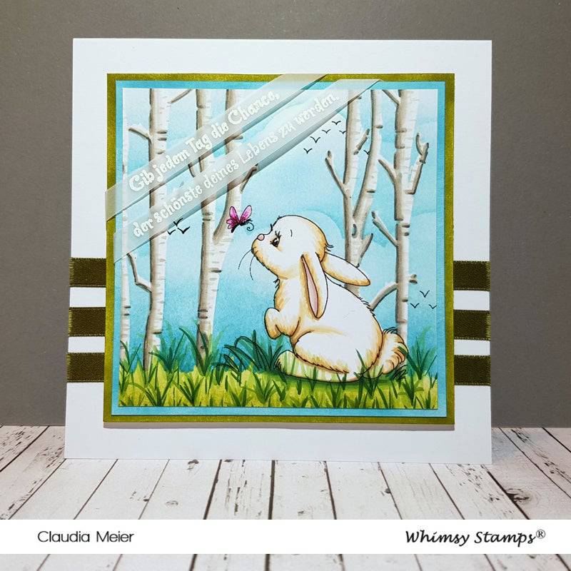 Bunny Spring Squares - Digital Stamp - Whimsy Stamps