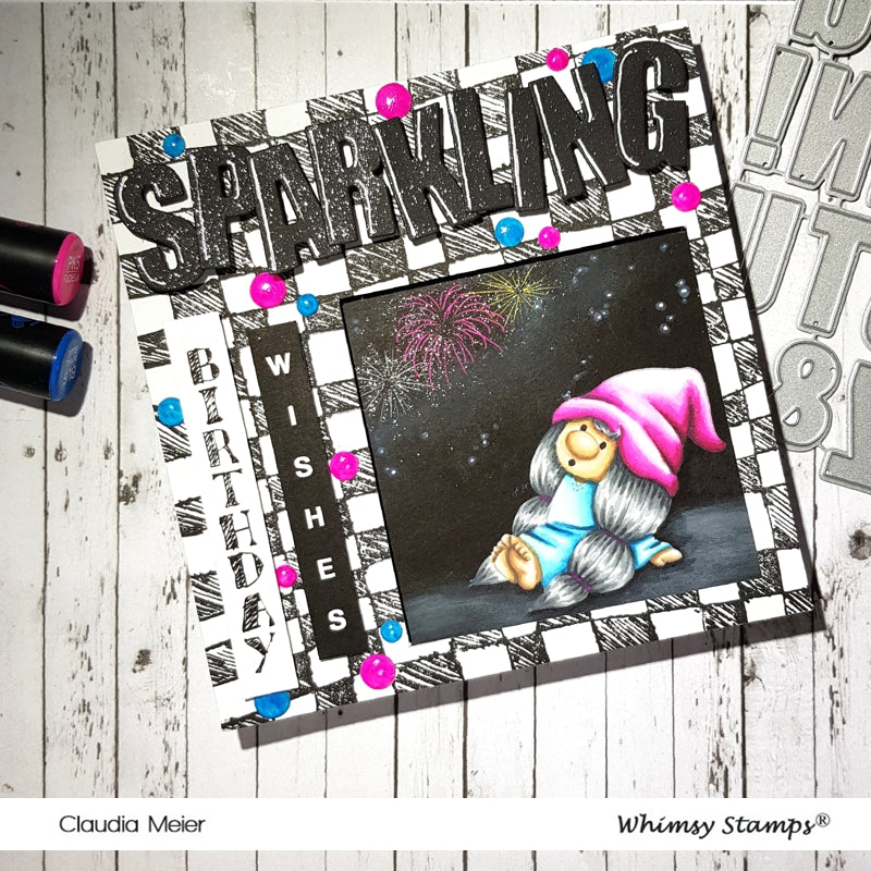 Gnome Summer Celebration - Digital Stamp - Whimsy Stamps