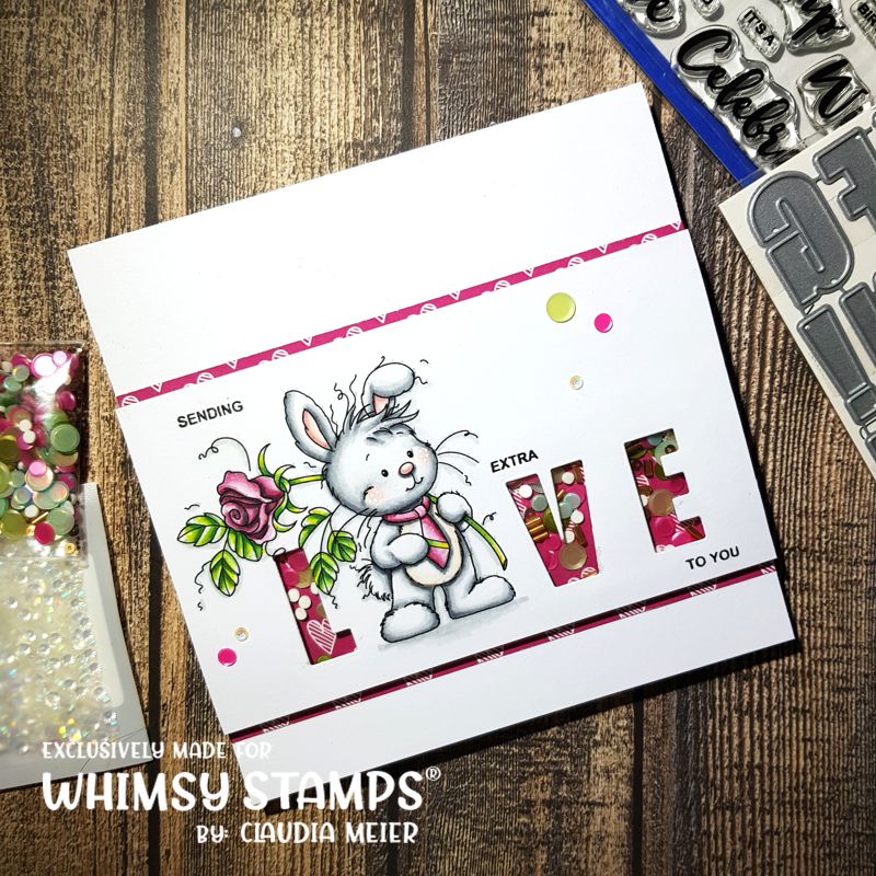 Wee Bunny - Digital Stamp - Whimsy Stamps