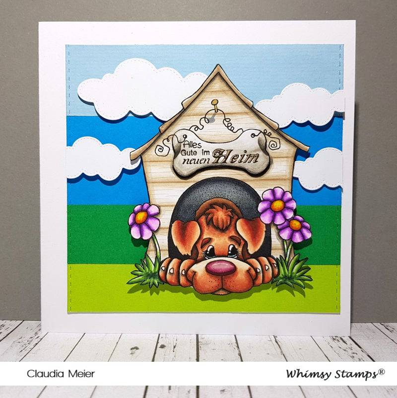 In The Dog House - Digital Stamp - Whimsy Stamps