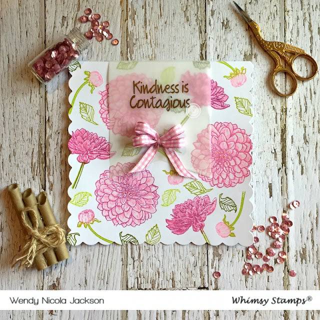 Kindness is Contagious - Digital Sentiments - Whimsy Stamps