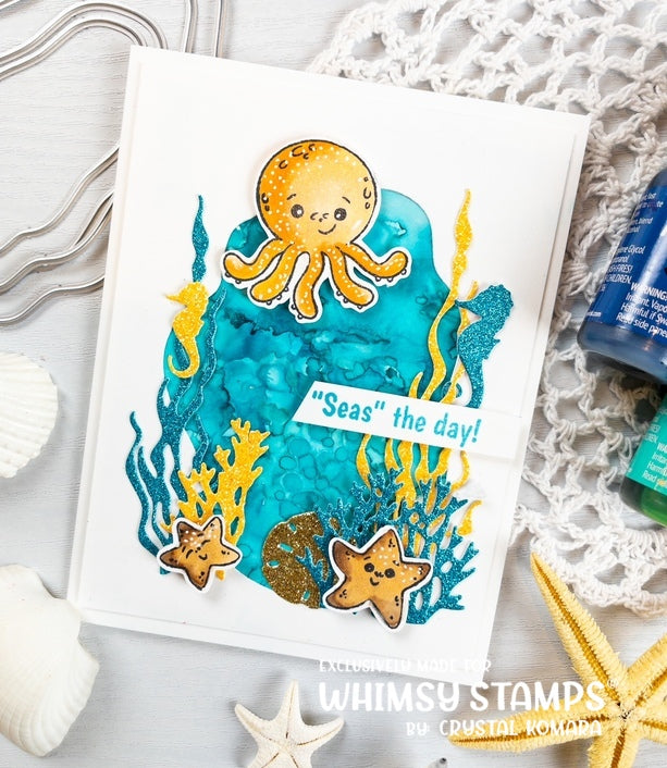 Build-an-Ocean Die Set - Whimsy Stamps