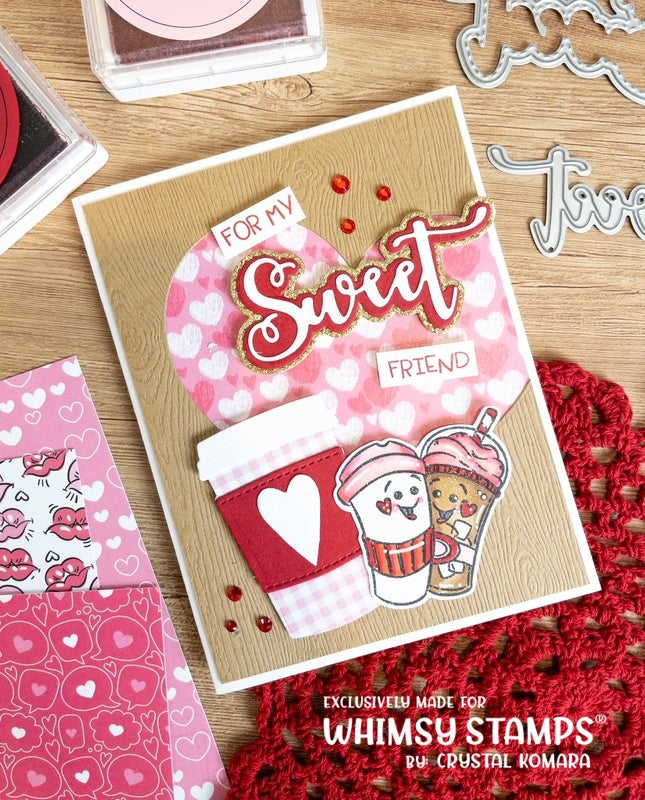 Cool Beans Clear Stamps - Whimsy Stamps