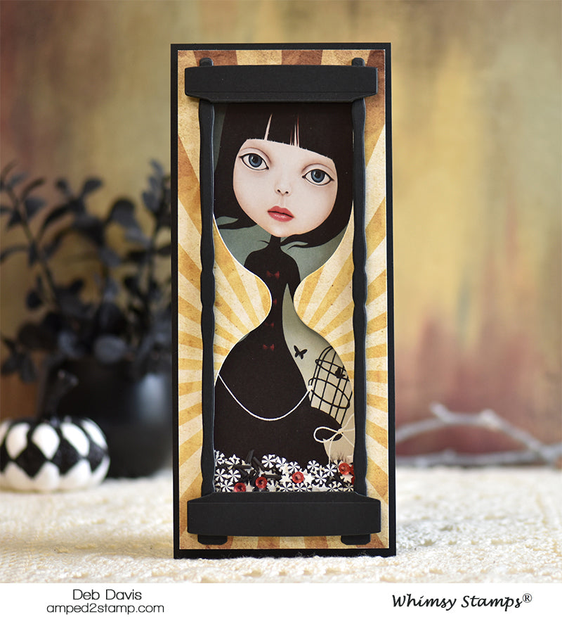 Slimline Hourglass Die Set - Whimsy Stamps