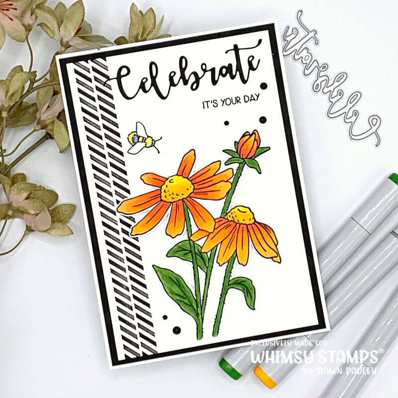 Bendy Borders Clear Stamps - Whimsy Stamps