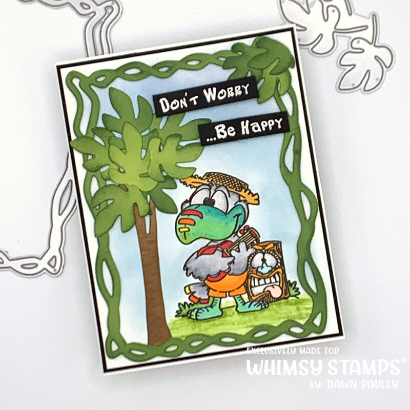 **NEW Jungle Frames Die Set - Whimsy Stamps