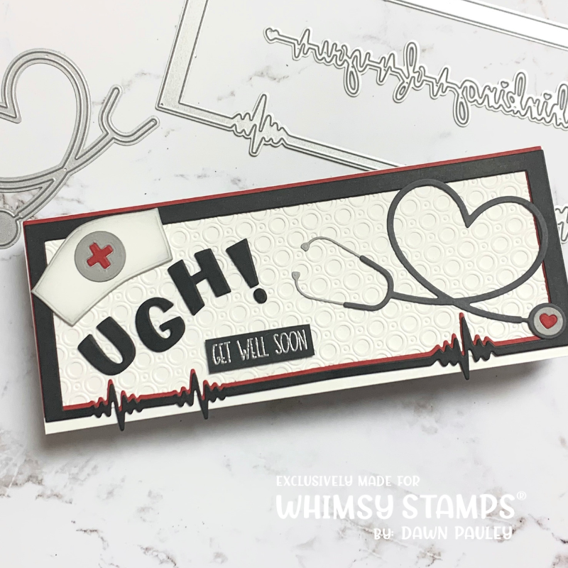 **NEW Stethoscope Die Set - Whimsy Stamps