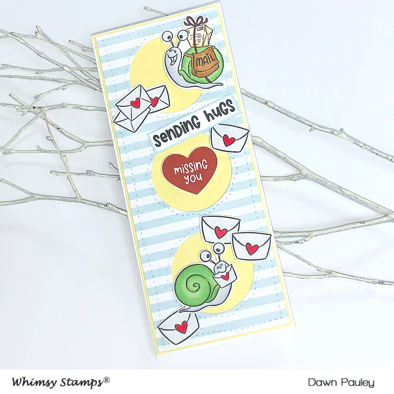 **NEW Snail Mail Clear Stamps - Whimsy Stamps