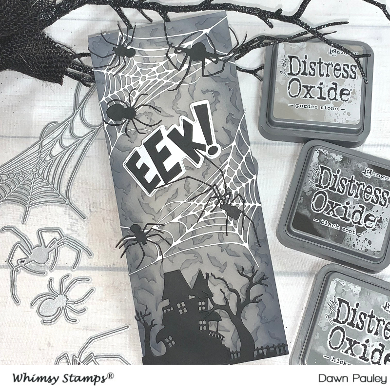 Spiders and Webs Die Set - Whimsy Stamps