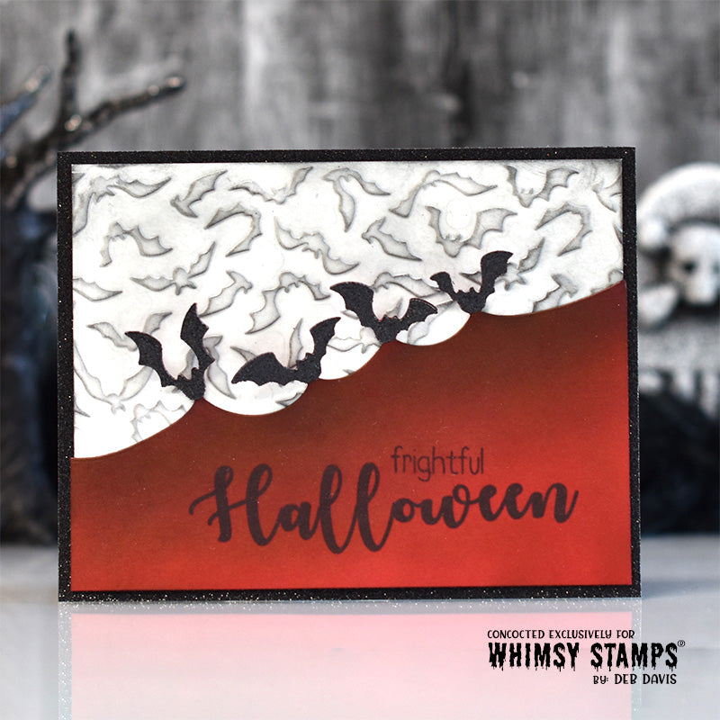 **NEW Bat Reveals Die Set - Whimsy Stamps