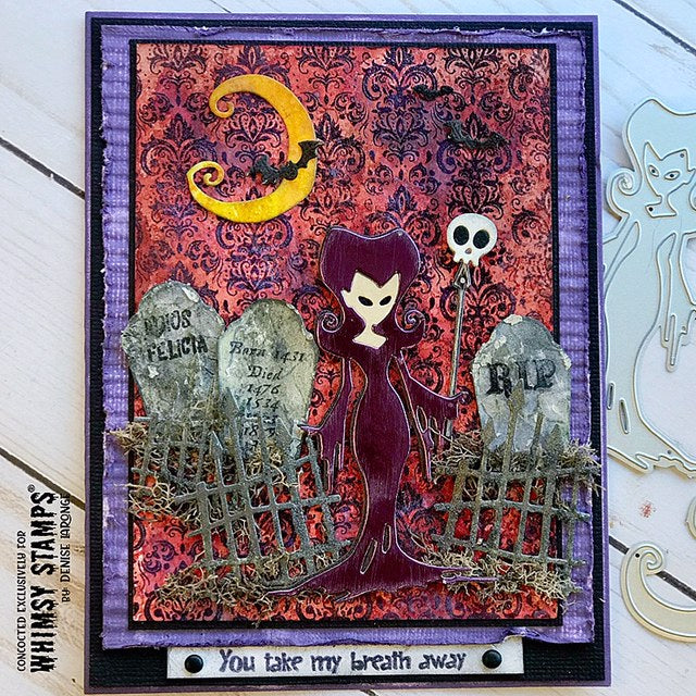 Elvira Moonlighting Die Set - Whimsy Stamps