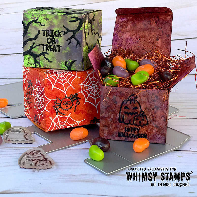 Halloween Postage Clear Stamps - Whimsy Stamps