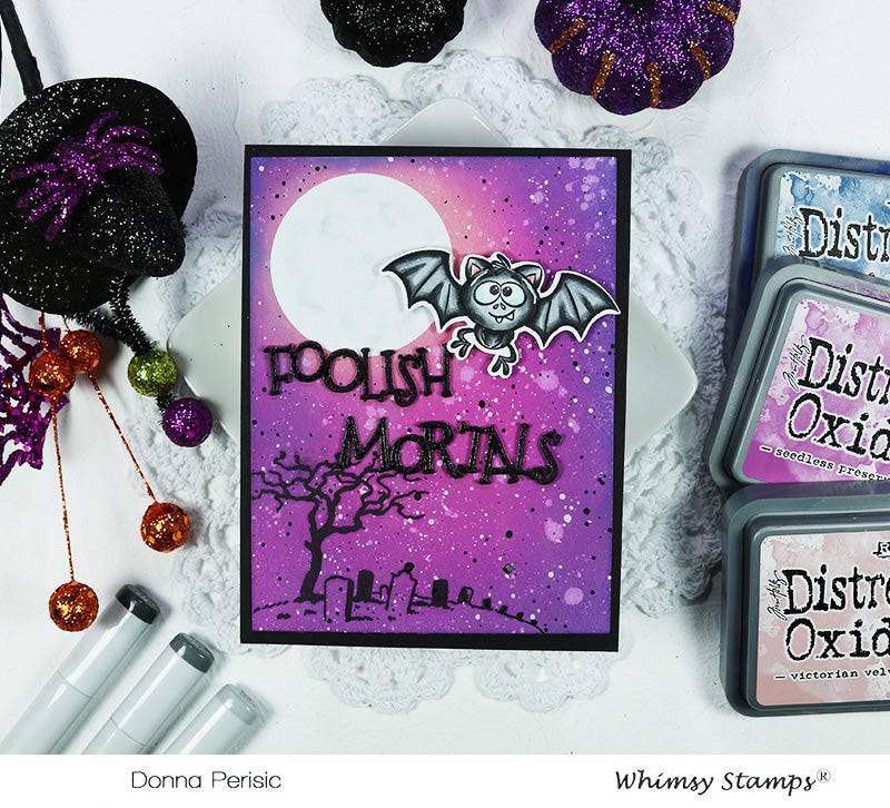 Halloween Scream Clear Stamps - Whimsy Stamps