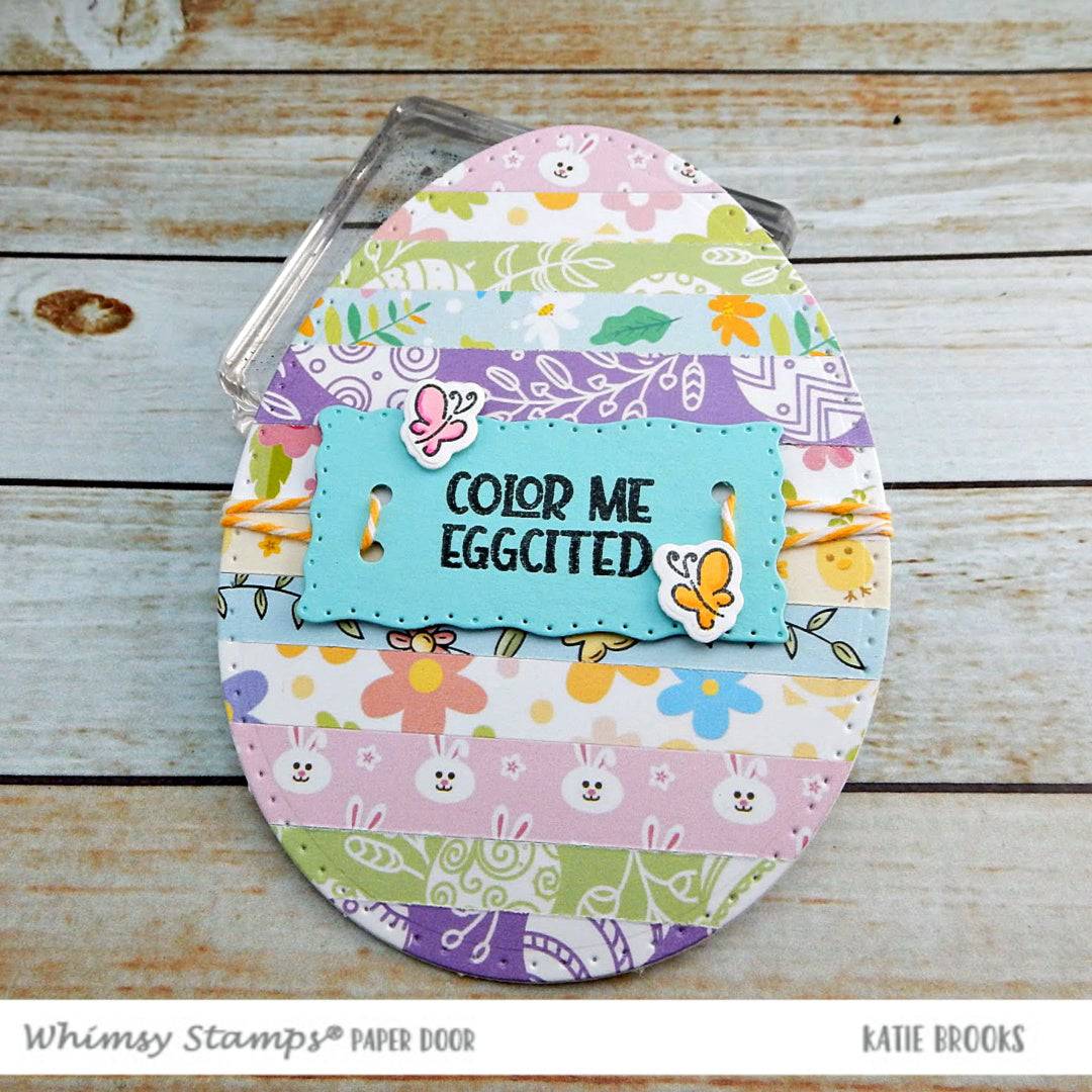 Nested Pierced Egg Die Set - Whimsy Stamps