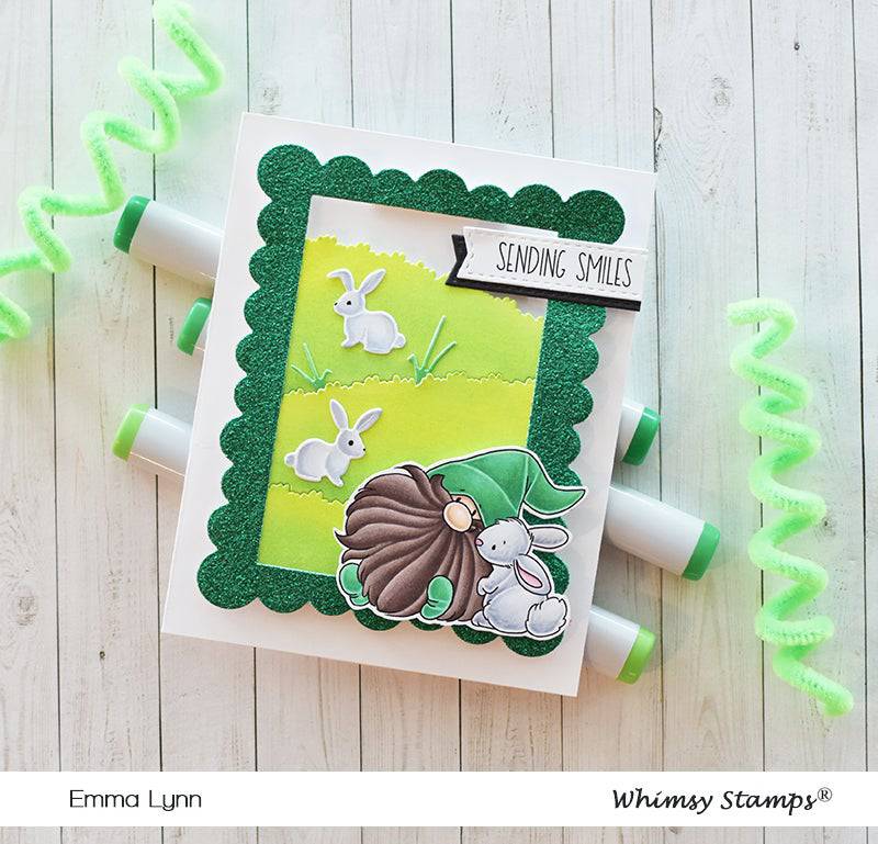 Gnome Think Spring Clear Stamps - Whimsy Stamps