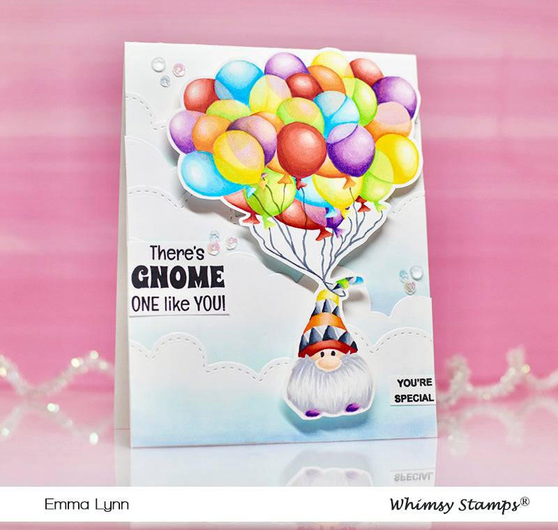 Gnomies Clear Stamps - Whimsy Stamps