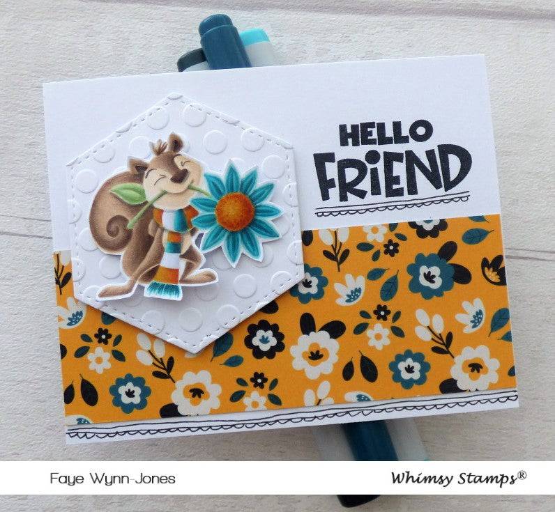 Bundles of Hugs Clear Stamps - Whimsy Stamps