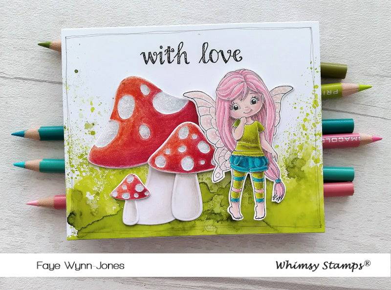 Build-a-Fairy Garden Die Set - Whimsy Stamps