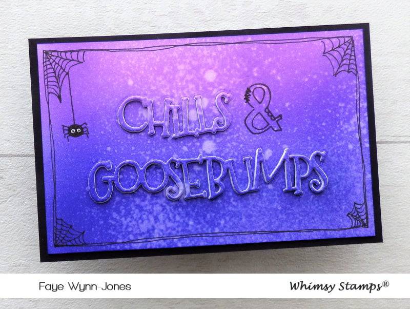 Chills Word Die Set - Whimsy Stamps