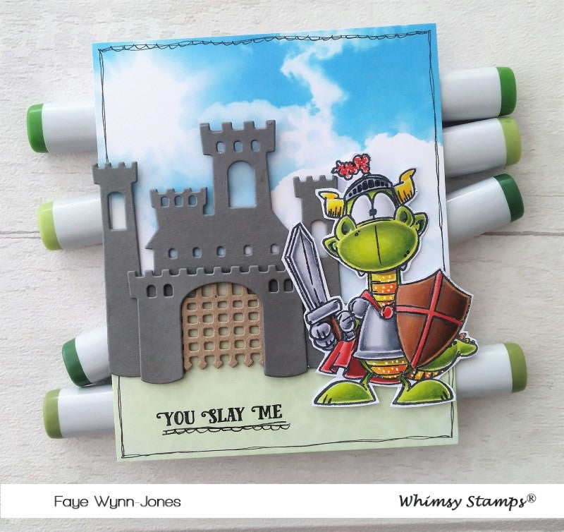 **NEW Build-a-Castle Die Set - Whimsy Stamps