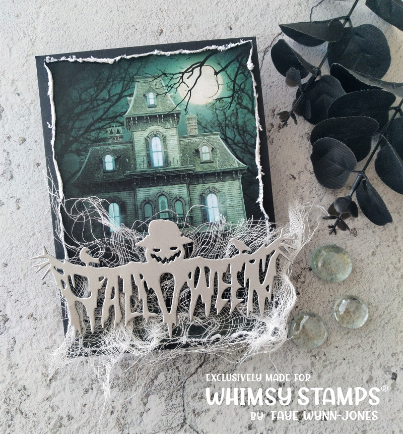 **NEW Halloween Scarecrow Die - Whimsy Stamps