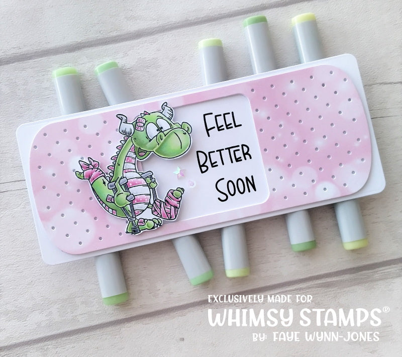 **NEW Slimline Big BooBoo Die Set - Whimsy Stamps