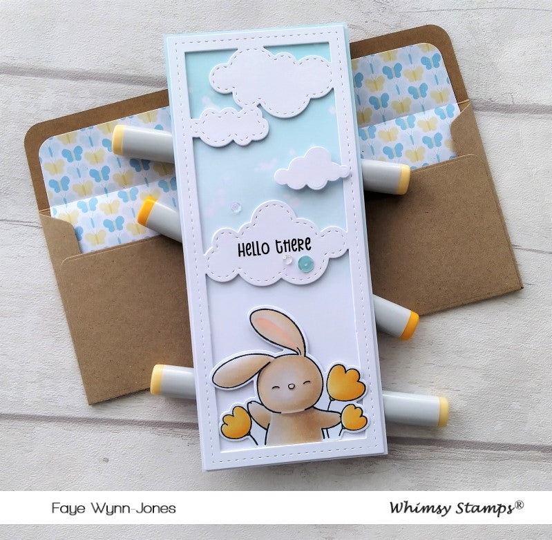 **NEW Slimline Envelope Builder Die Set - Whimsy Stamps