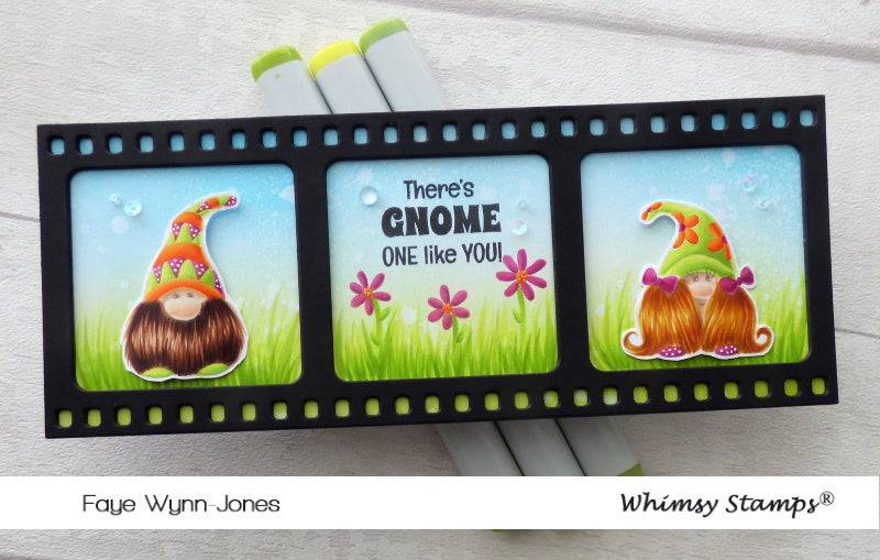 Slimline Film Strip Die - Whimsy Stamps