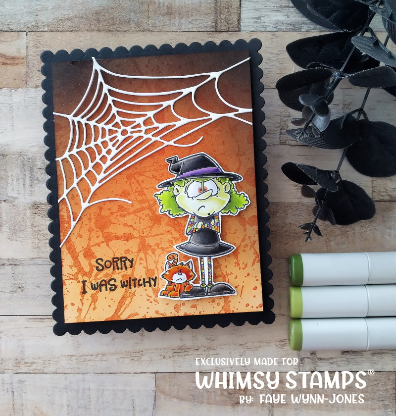 **NEW So Witchy Clear Stamps - Whimsy Stamps