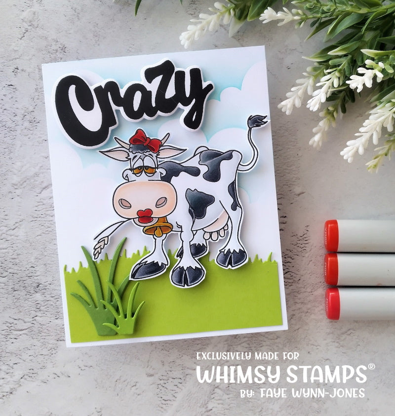 **NEW Southern Heifer Clear Stamps - Whimsy Stamps