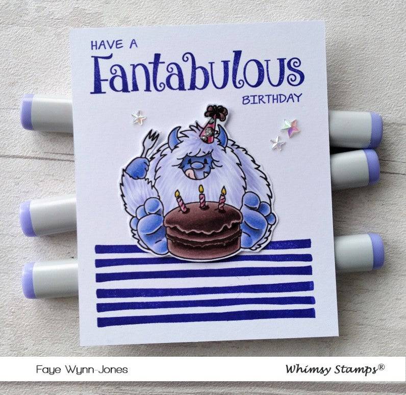 Fantabulous Clear Stamps - Whimsy Stamps