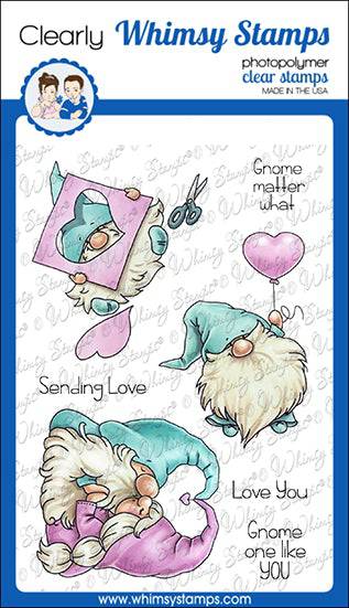 Gnome One Like You Clear Stamps - Whimsy Stamps