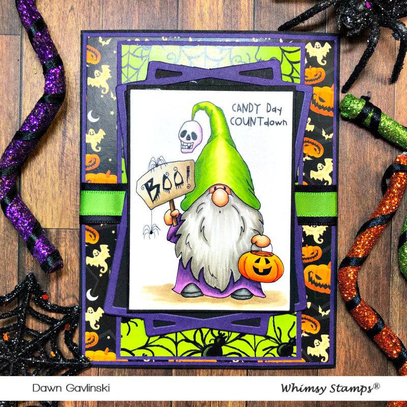 Gnome Trick or Treat - Digital Stamp - Whimsy Stamps