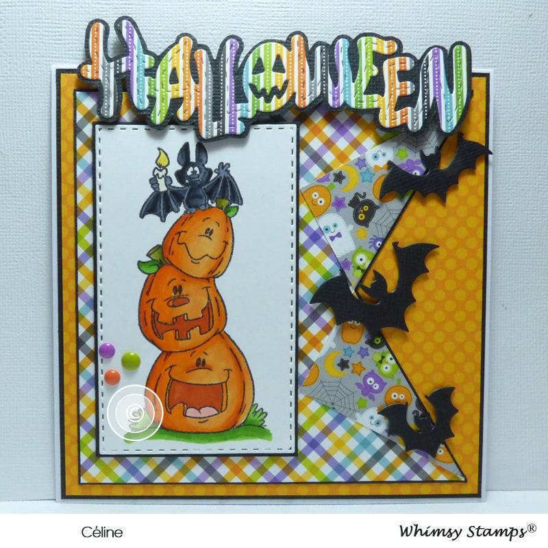 Going Batty Clear Stamps - Whimsy Stamps