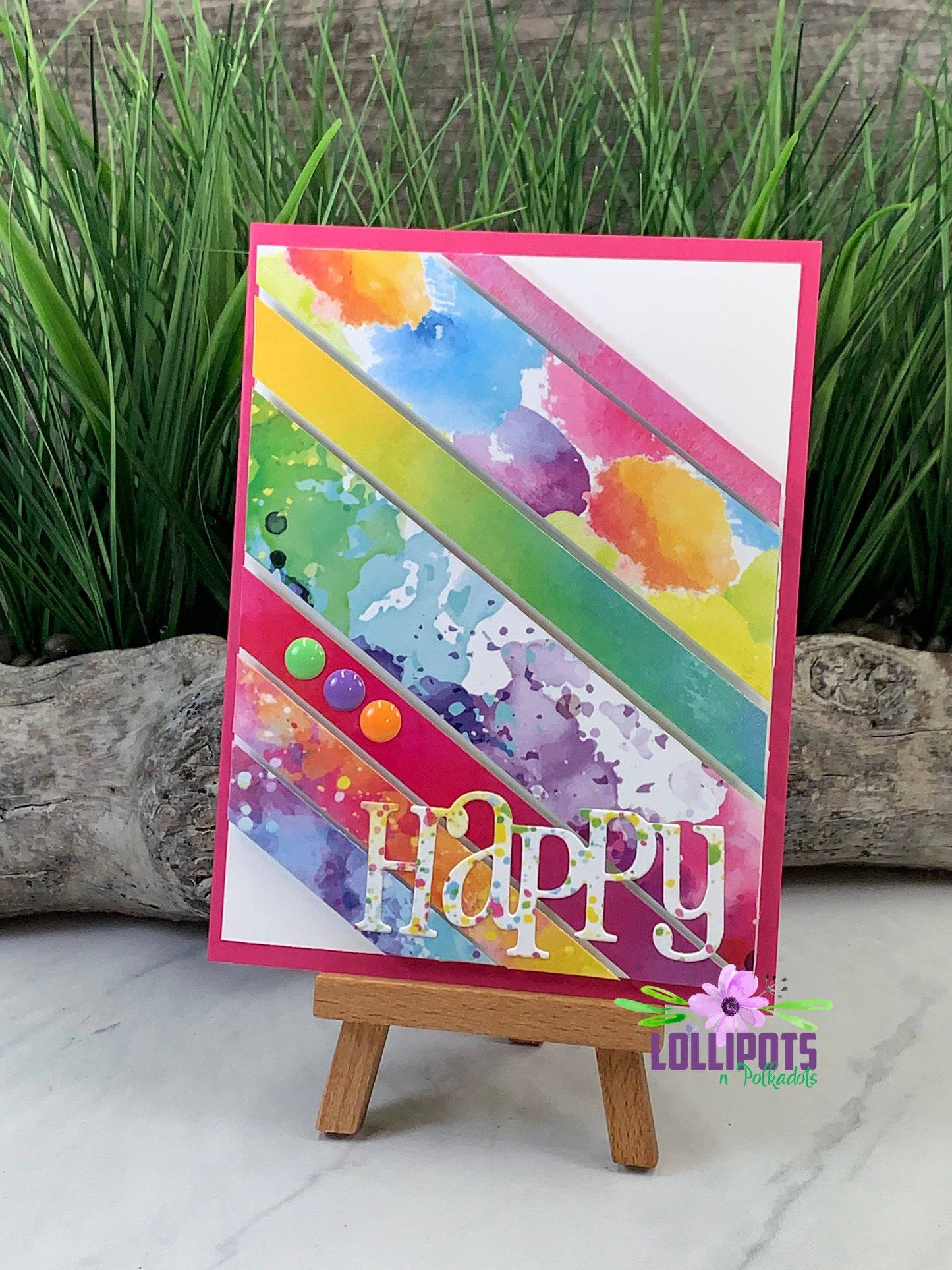 6x6 Paper Pack - Rainbow - Whimsy Stamps