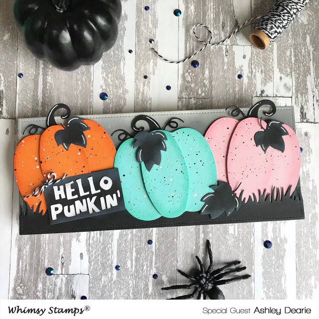 Build-a-Pumpkin Patch Die Set - Whimsy Stamps