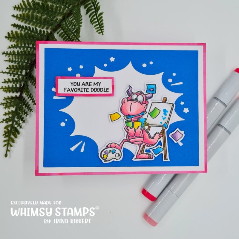 **NEW Dudley Art Clear Stamps - Whimsy Stamps