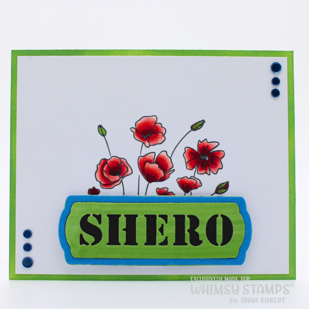 **NEW Military Hero and Shero Die Set - Whimsy Stamps