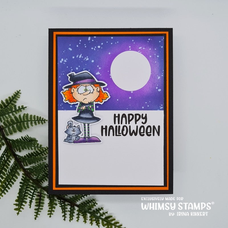 **NEW So Witchy Clear Stamps - Whimsy Stamps