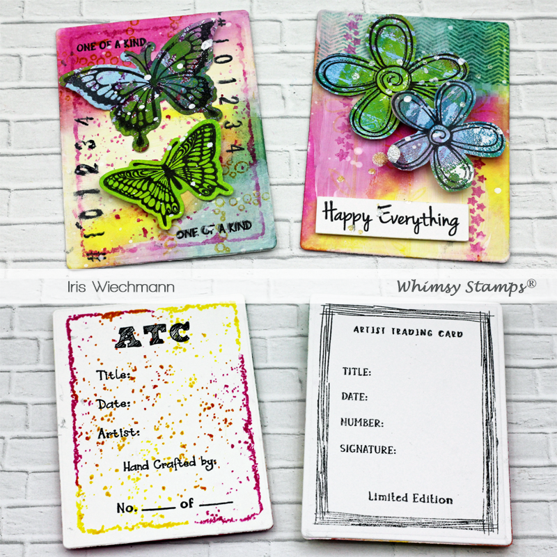 Slimline ATC Windows Die Set - Whimsy Stamps