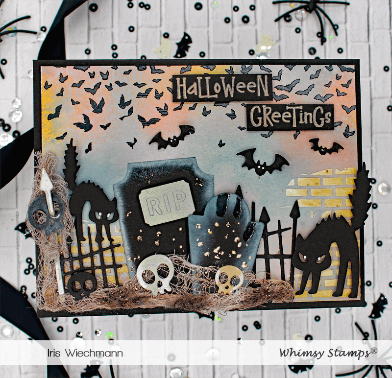 Build-a-Graveyard Die Set - Whimsy Stamps