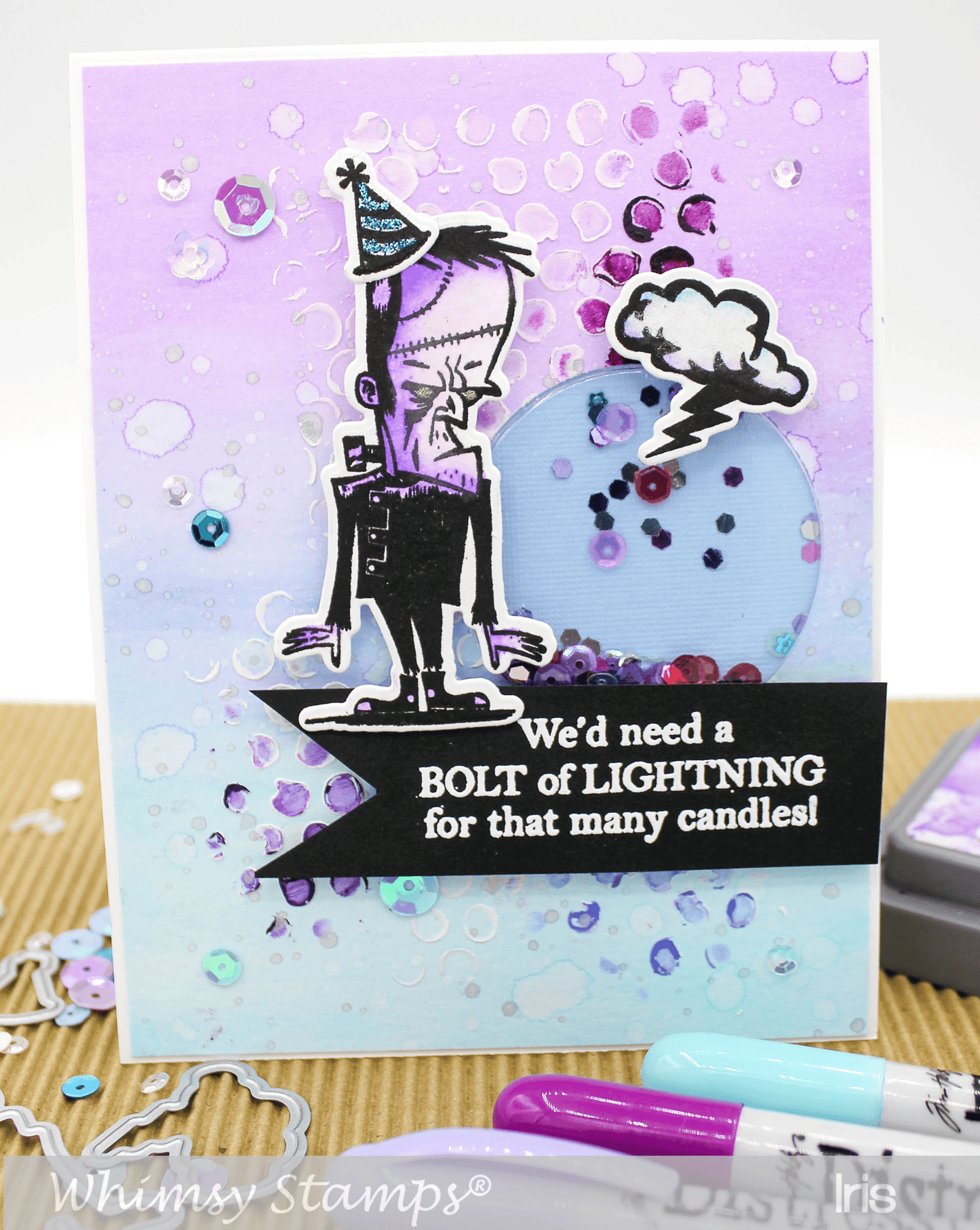 Franken Schmutz Clear Stamps - Whimsy Stamps