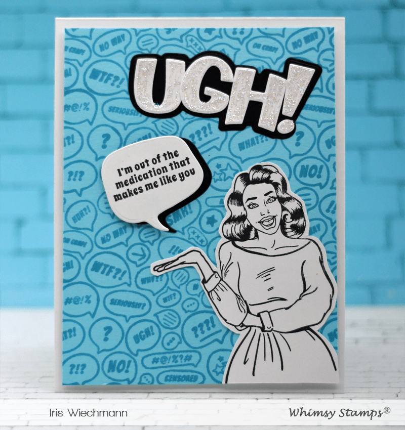 Meme FYI Clear Stamps - Whimsy Stamps